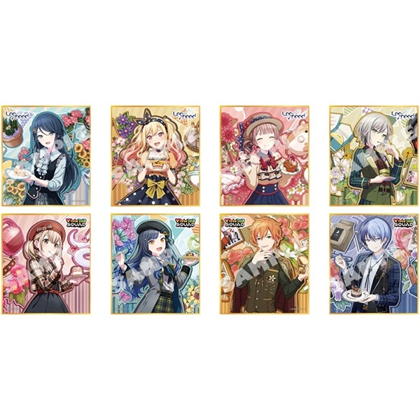 【世界計畫 繽紛舞台！ feat.初音未來】迷你色紙(隨機)コレクション A Leo/need＆Vivid BAD SQUAD（全8種）