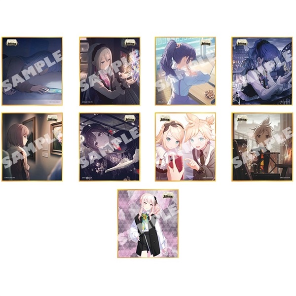 【世界計畫 繽紛舞台！ feat.初音未來】色紙(隨機) B9◆ｶﾗﾌﾙ~ﾐｸ/ﾐﾆ色紙ｺﾚ~45B Knowing th~(C