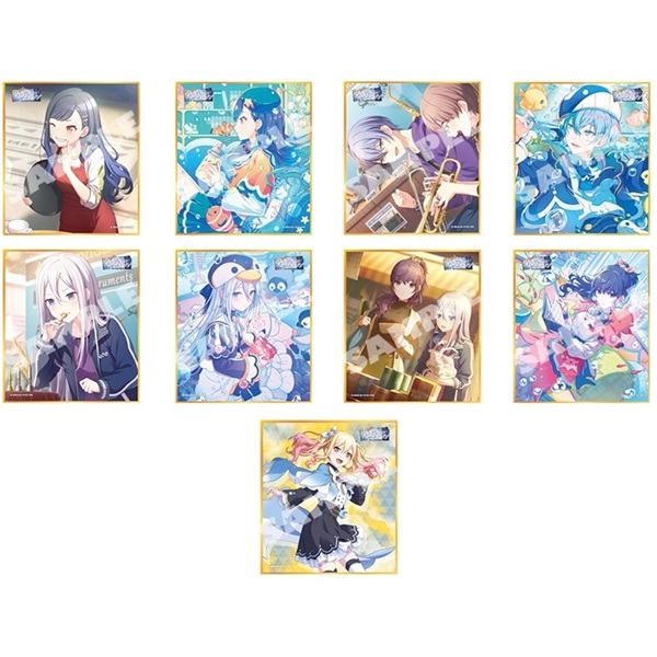 【世界計畫 繽紛舞台！ feat.初音未來】色紙(隨機) B9◆ｶﾗﾌﾙ~ﾐｸ/ﾐﾆ色紙ｺﾚ~49B  鳴らせﾋﾞｭ~(C