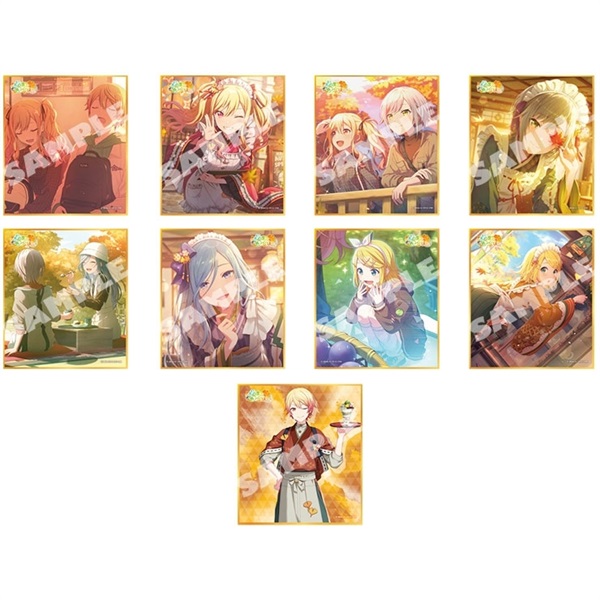 【世界計畫 繽紛舞台！ feat.初音未來】色紙(隨機) B9◆ｶﾗﾌﾙ~/ﾐﾆ色紙ｺﾚ~52Bまた、木の葉~(C)