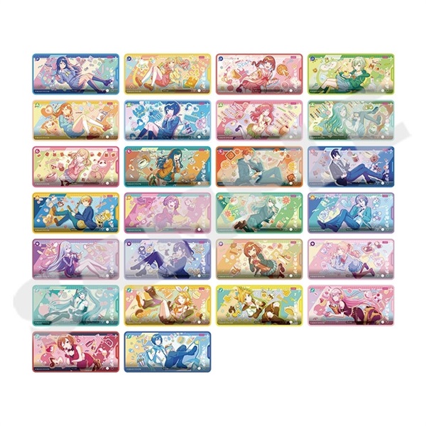 【世界計畫 繽紛舞台！ feat.初音未來】貼紙(隨機)  B13◆ｶﾗ~/Anni~Birth~2023-2024 ﾒﾓｽﾃｺﾚｸ~