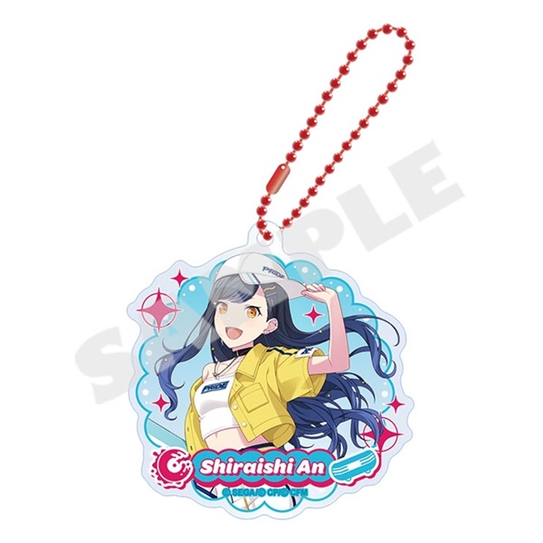 【世界計畫 繽紛舞台！ feat.初音未來】壓克力鑰匙圈 ｶﾗﾌﾙ~初音ﾐｸ/ｱｸﾘﾙｷｰﾎﾙﾀﾞｰ 20・白石杏