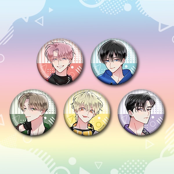 【現在的是哪一個多聞!?】胸章(隨機) B5トレーディング缶バッジ（全5種）