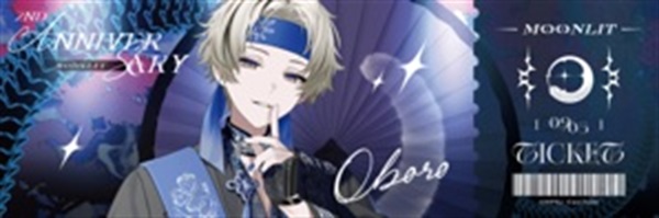 【子午計畫 × animate】雷射票卡 朧
