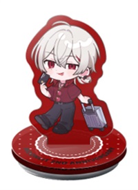 【子午計畫 × animate】小立牌印章 朔