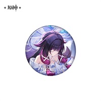 【原神】 如果在冬夜系列（2602）徽章 哥倫比婭款
