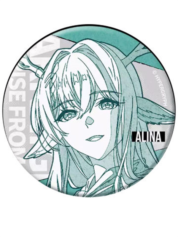 【明日方舟】焰燼曙明 原畫徽章 阿麗娜款