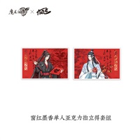 【魔道祖師】動畫 窗紅墨香拍立得套組