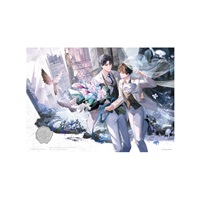 【小蘑菇】情人節系列愛意新生無邊色紙（含火漆章貼紙）