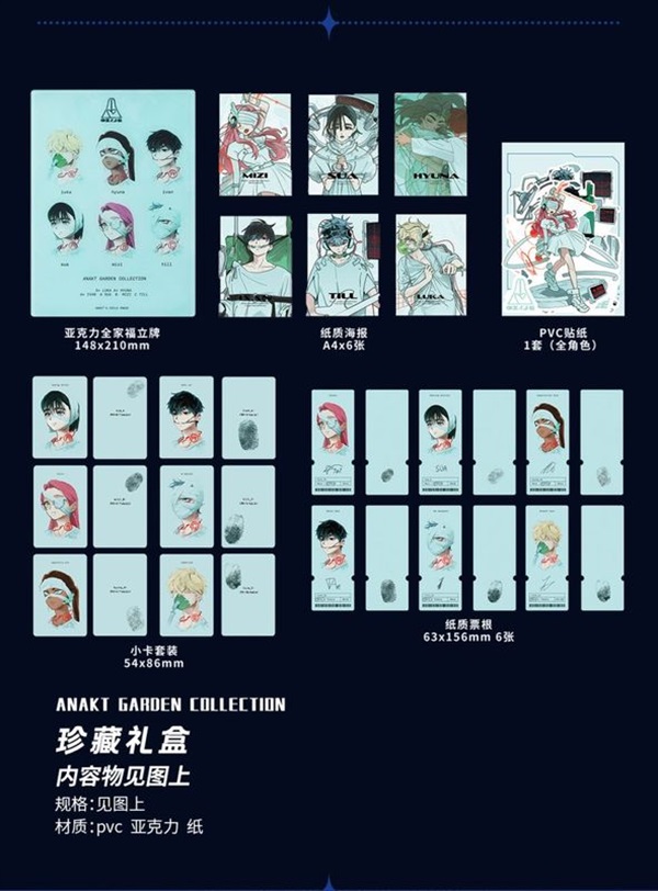 【ALIEN STAGE】ANAKT GARDEN COLLECTION 珍藏禮盒