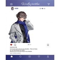 【鳴潮】「冬日邀約」 壓克力透明小卡 相里要