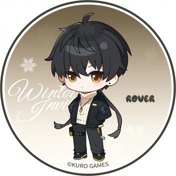 【鳴潮】「冬日邀約」 迷你角色壓克力杯墊 漂泊者