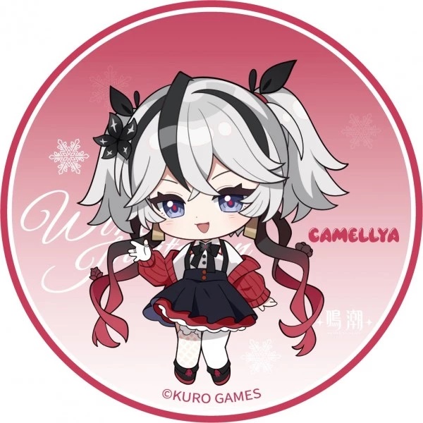 【鳴潮】「冬日邀約」 迷你角色壓克力杯墊 椿