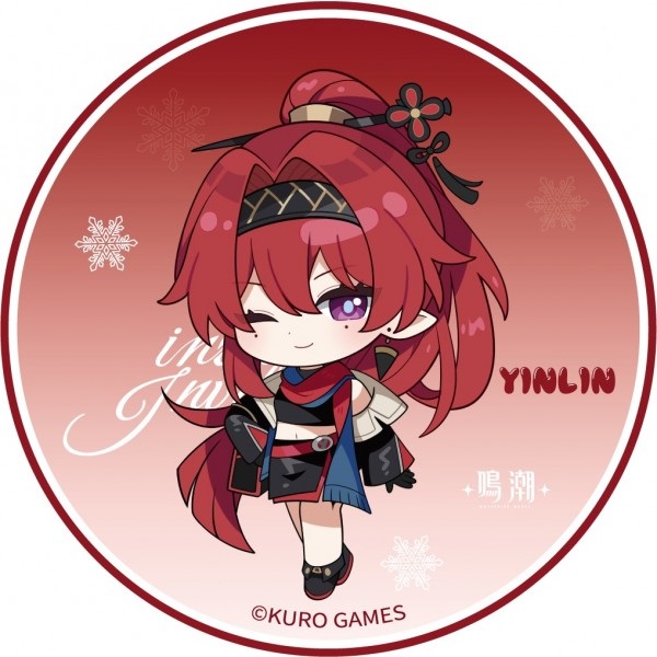 【鳴潮】「冬日邀約」 迷你角色壓克力杯墊 吟霖