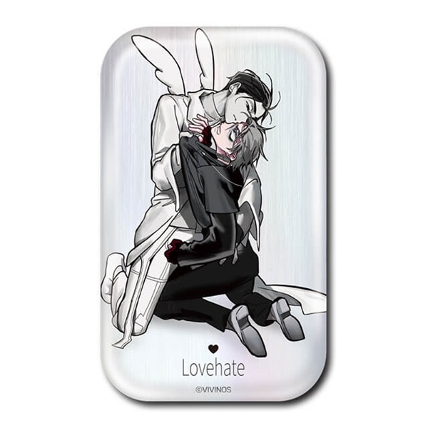 【ALIEN STAGE】DLC:Love Hate 方形徽章 Till&Ivan 款