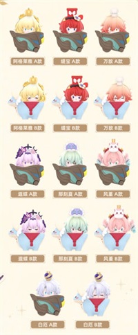 【崩壞：星穹鐵道】翁法羅斯英雄紀 B14超級疊疊樂 第1彈