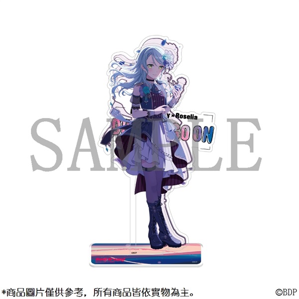 【BanG Dream SP LIVE in TAIPEI】壓克力立牌 Roselia 冰川 紗夜
