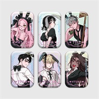 【ALIEN STAGE Baniste】 四方圓角徽章(隨機) 6種