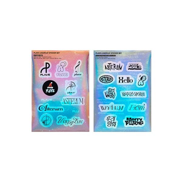 【PLAVE】LOGO STICKER PACK LOGO