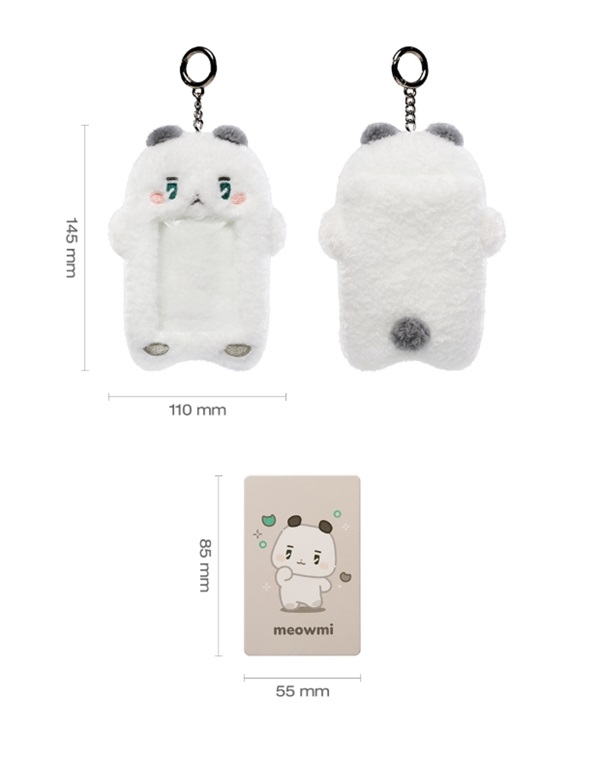【PLAVE】 MMMM PLUSH PHOTO HOLDER_meowmi